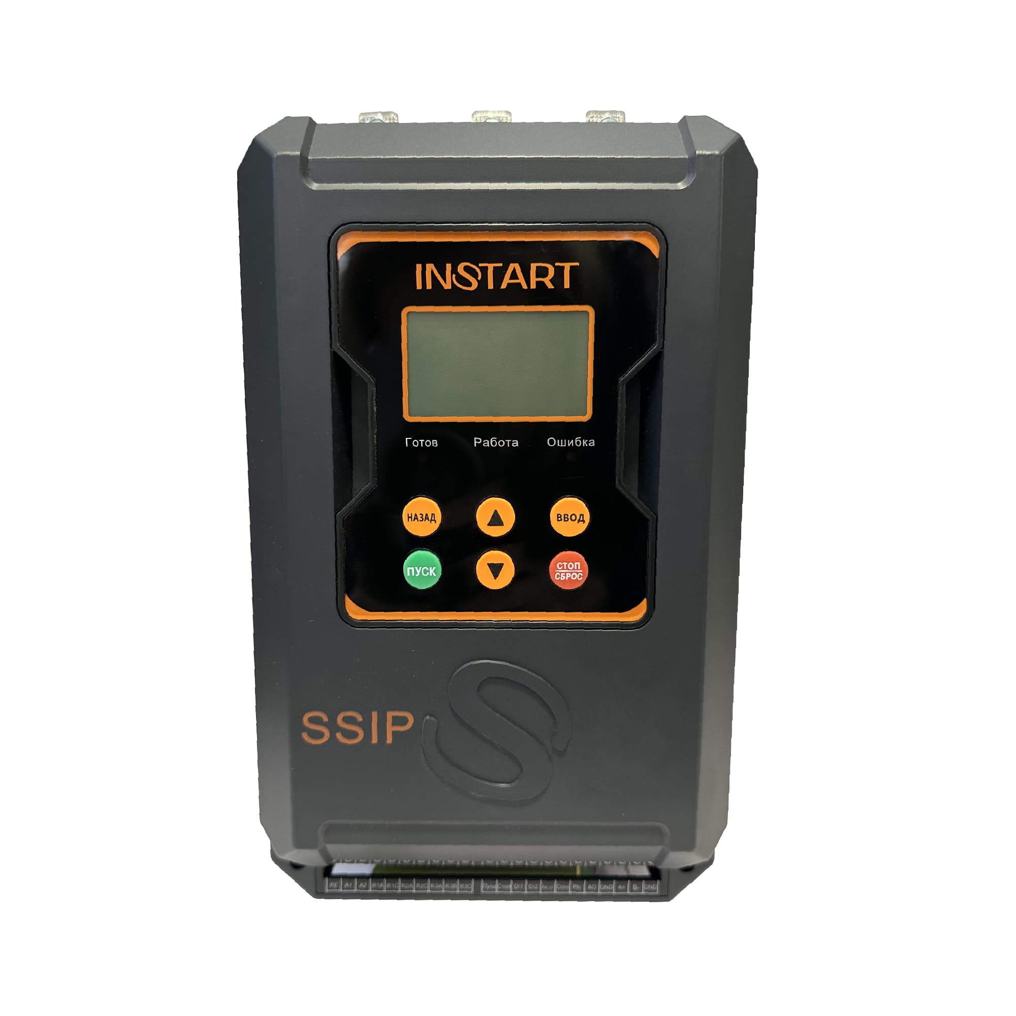 Устройство плавного пуска УПП 5,5 кВт 11A, 3 ~ 342-440 В, IP00, Modbus RTU, съемная панель, русскоязычное меню, без обводного контактора