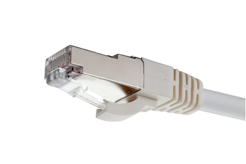 Патч-корд CAT6 F/UTP LSZH Белый 0.2м