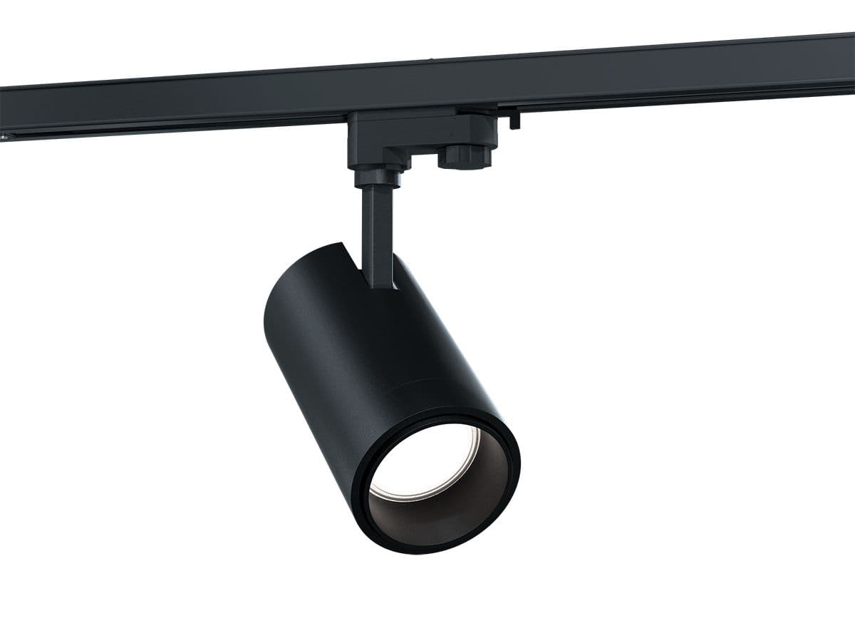 Светильник L-spot 30Вт диаграмма К15-Г60 3000K на шинопровод 220AC IP20 черный
