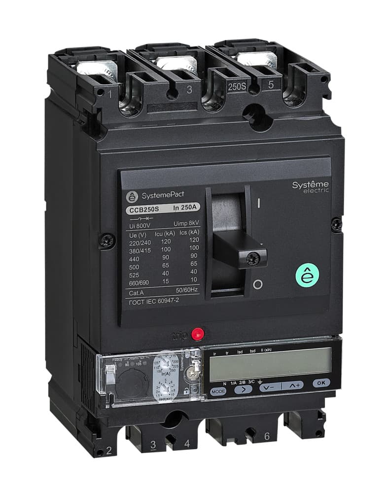 Выключатель автоматический SPC100 50KA 3P3D S5.2E 100 A