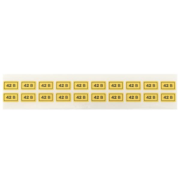 Наклейка 42В 10х15мм