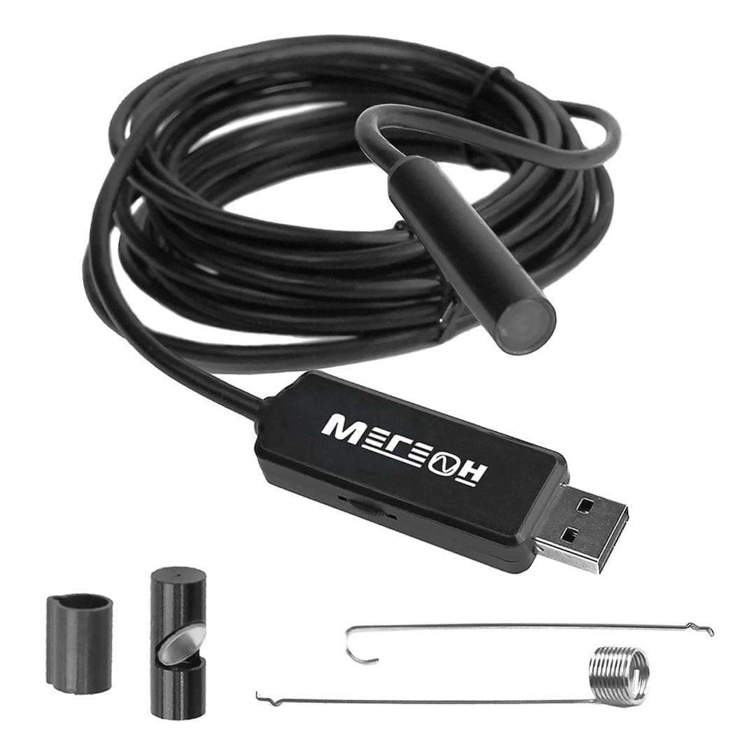 Видеоскоп-эндоскоп USB 5м 33050