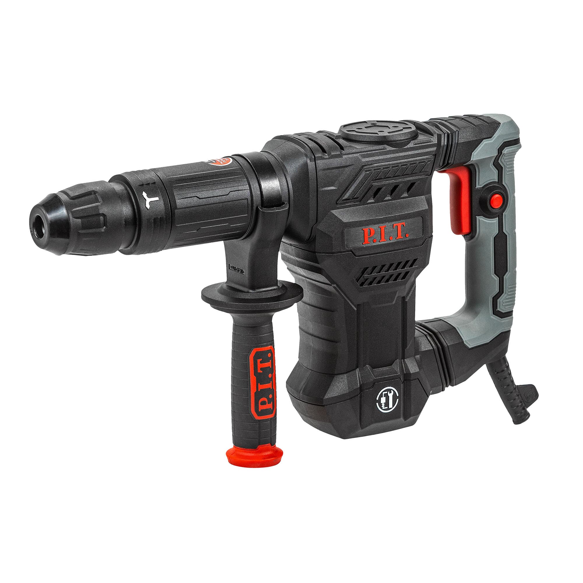 Молоток отбойный SDS-MAX электрич. P.I.T. GSH25-C1 (1500Вт, 20дж, 4100 уд/мин, 12 полож. зубила)