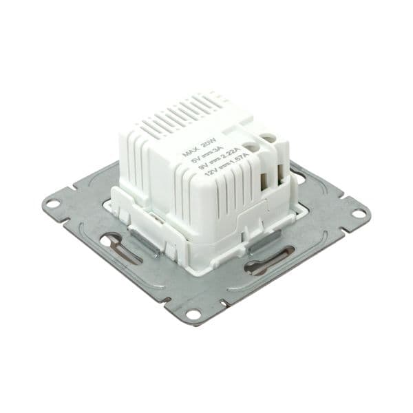 Механизм розетки USB-C - 2шт  шампань Эпика EKF
