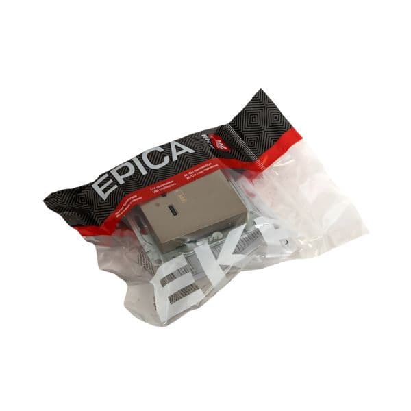 Механизм розетки USB-C - 2шт  шампань Эпика EKF