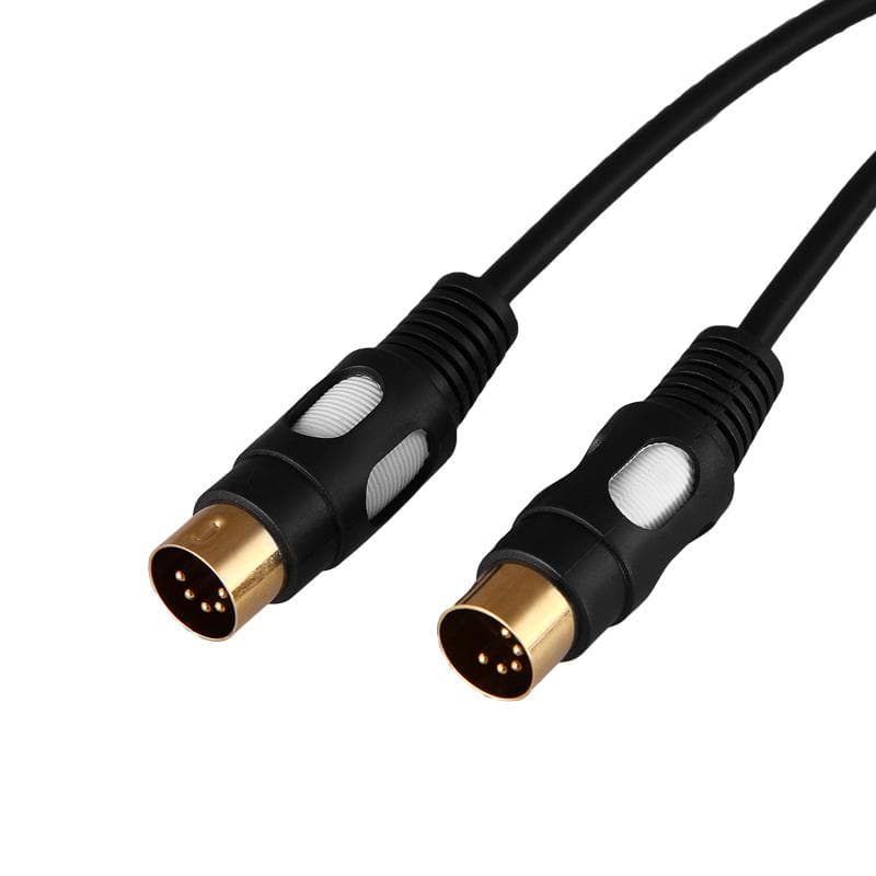Шнур DIN 5 Pin - DIN 5 Pin, 1.5 м., GOLD