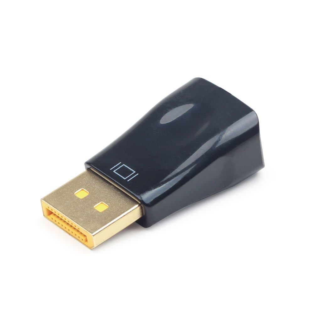 Переходник DisplayPort 20M на VGA 15F, черный
