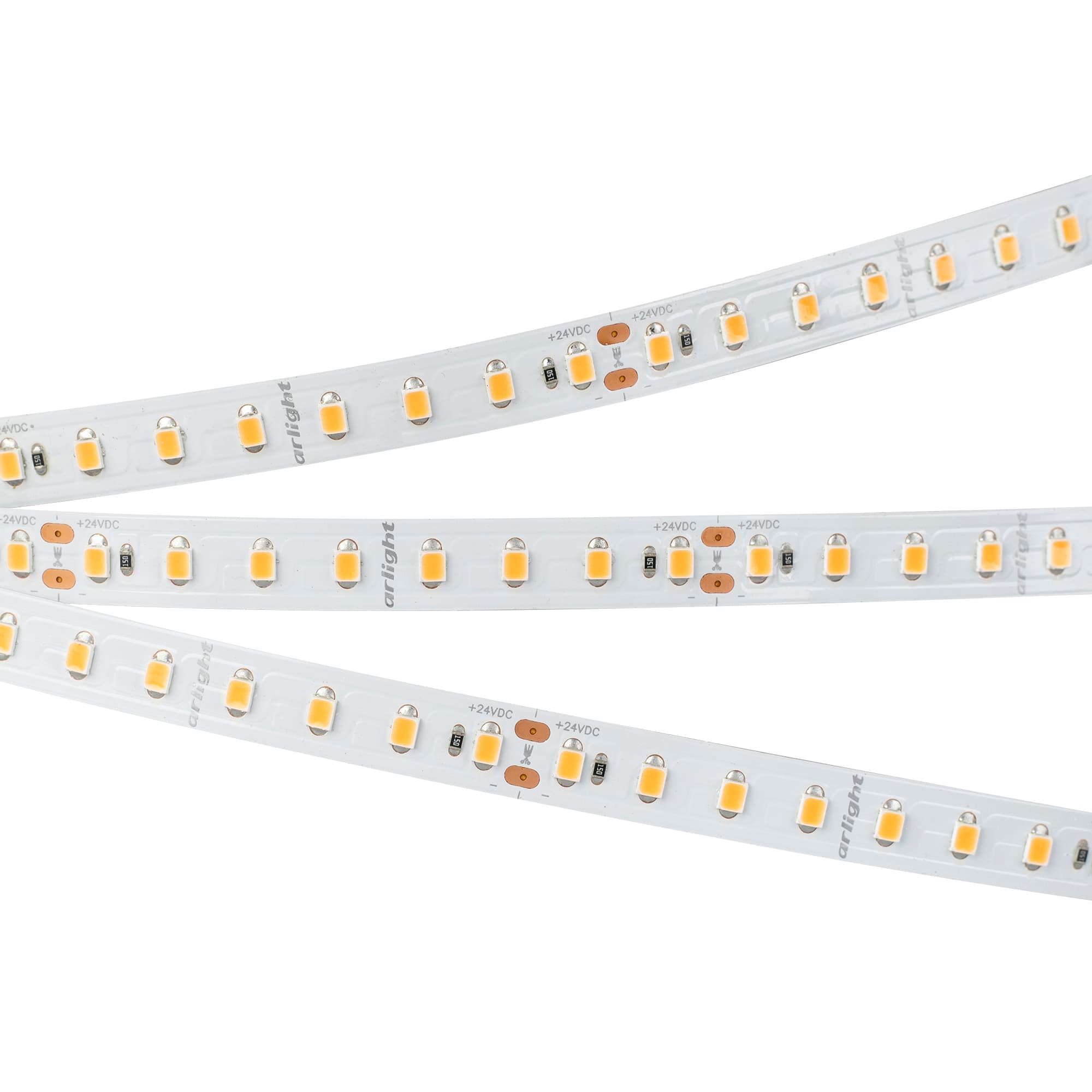 Лента светодиодная 18.4 Вт/м 24В 3000K IP54 112LED/м SHOP-A112-10mm SMD 2835 5 м герметичная