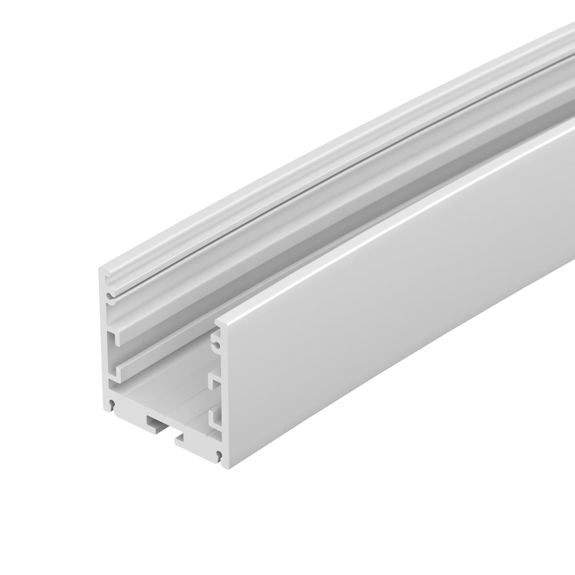 Профиль SL-ARC-3535-D3000-A45 WHITE (1180мм, дуга 1 из 8) (ARL, Алюминий)