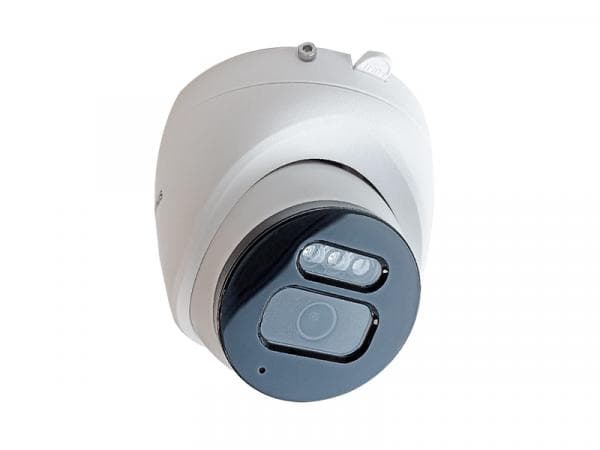 Видеокамера IP 4Мп купольная с PoE ИК-20м LED-20м микрофон microSD IP65 (2.8мм)