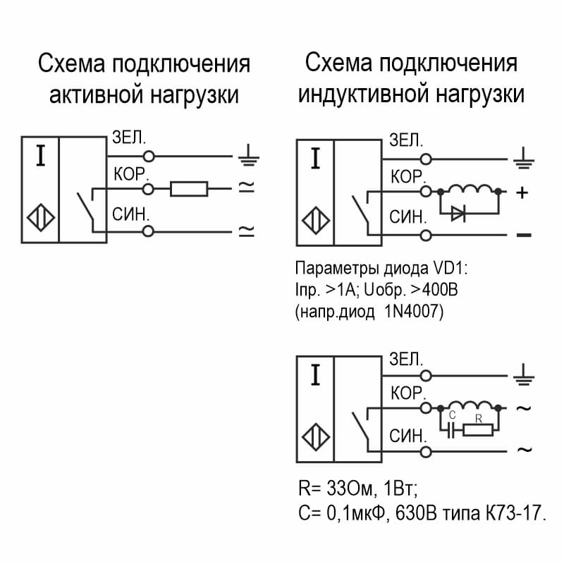 Выключатель бесконтактный ISN ET24A-11G-4-L