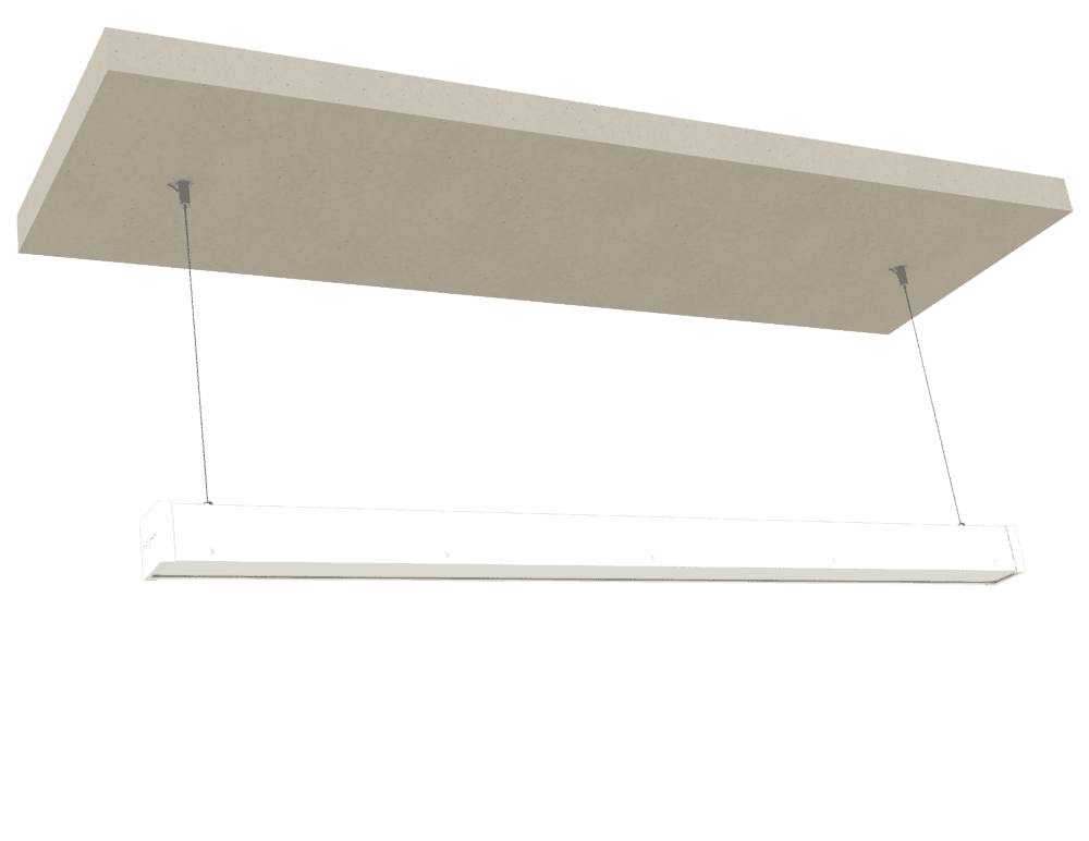 Светильник Box SE 50/5000 opal 4K Black tros А-1500