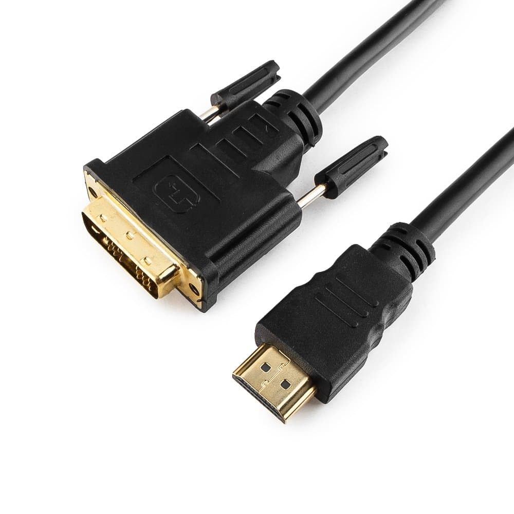 Кабель HDMI 19M на DVI 19M, 7.5м., черный