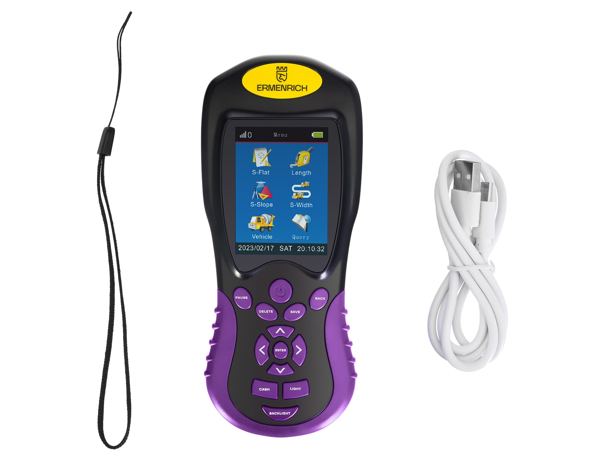 GPS-измеритель площади Reel BD30, фиолетовый