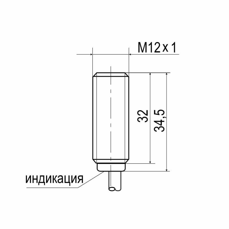 Выключатель бесконтактный ISB B2A-31N-2-L-O