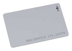 Cмарт карта MIFARE PLUS X2K 7B UID, ISO - для печати на принтере, 86х54х0.8мм.
