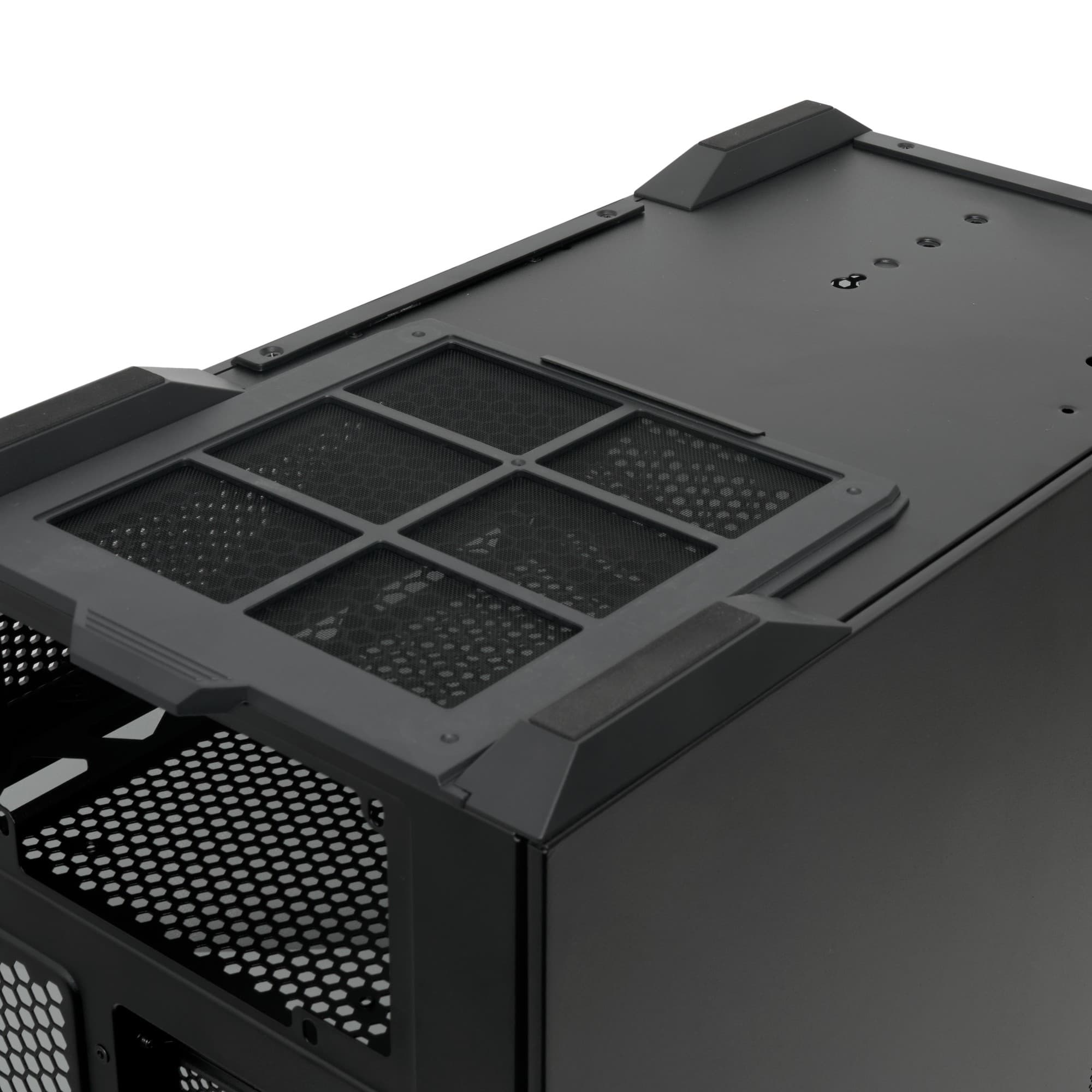 Корпус для ПК F711 Panoramic Black, Full Tower, ATX/mATX/mITX, черный, без БП