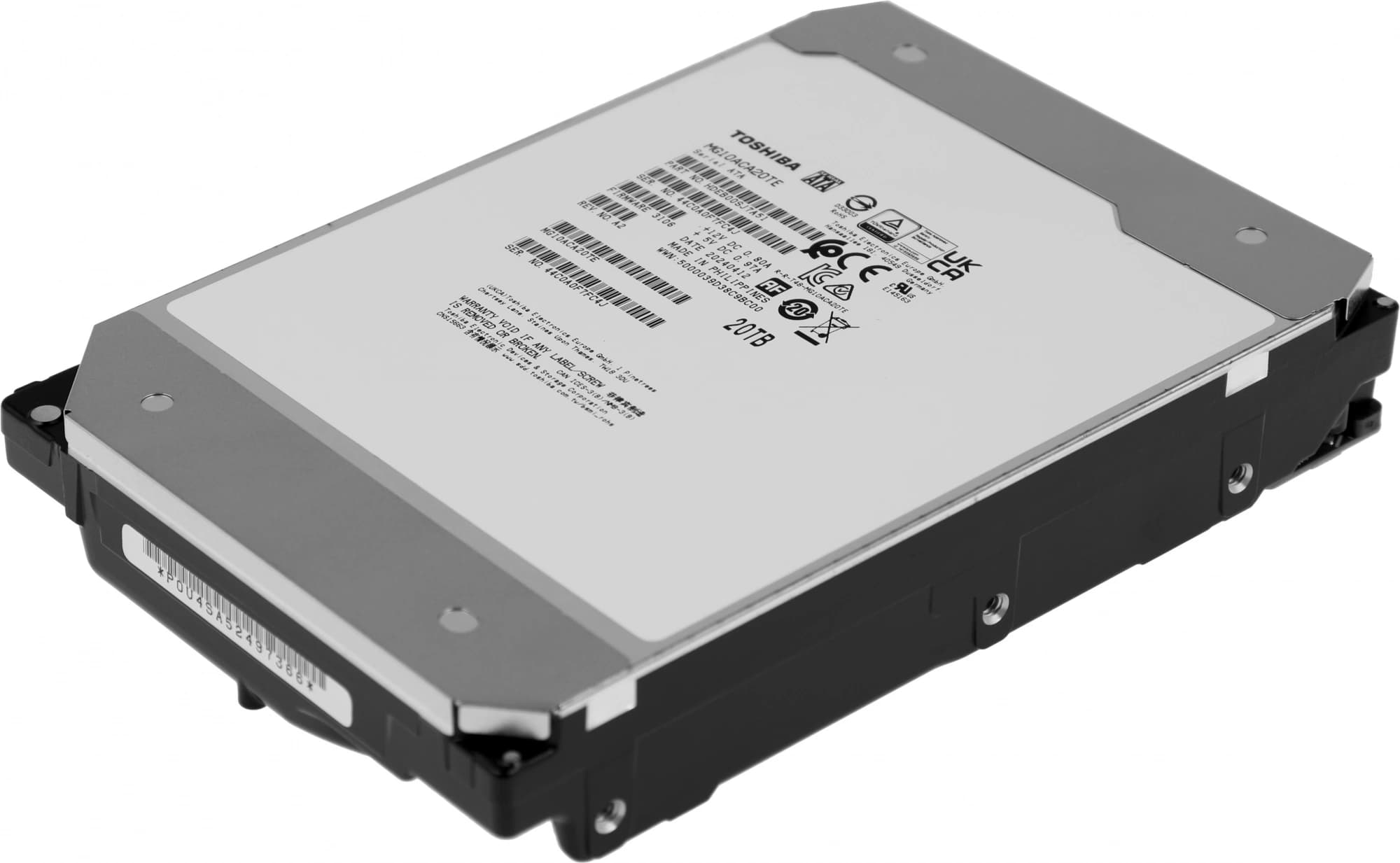Жесткий диск 20TB Enterprise 3.5'', SATAIII, 7200 об/мин, 512 МБ