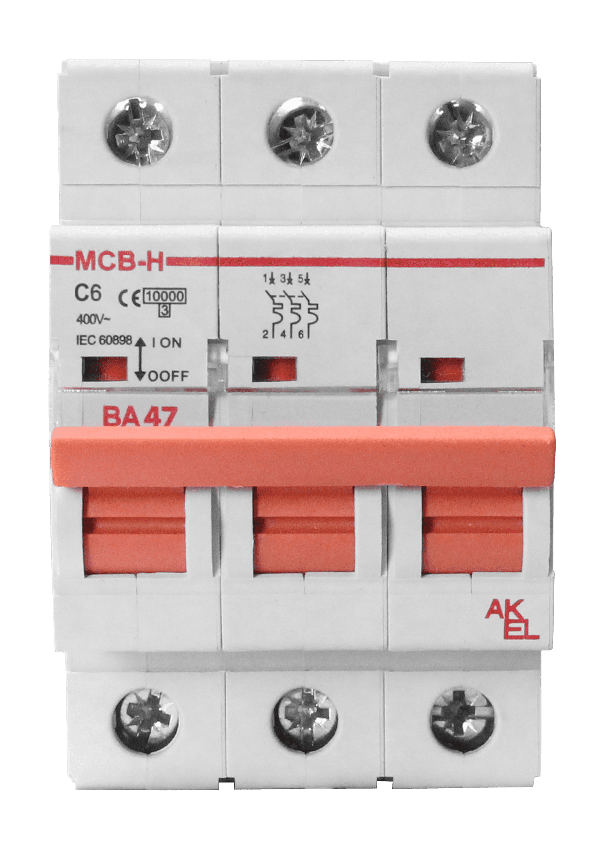 Выключатель автоматический ВА47-MCB-H-3P-C16-AC 3P/16A/C/10кА