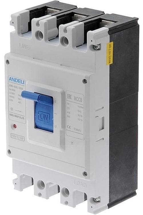 Выключатель автоматический ADM3-630L/3P 500A 50KA