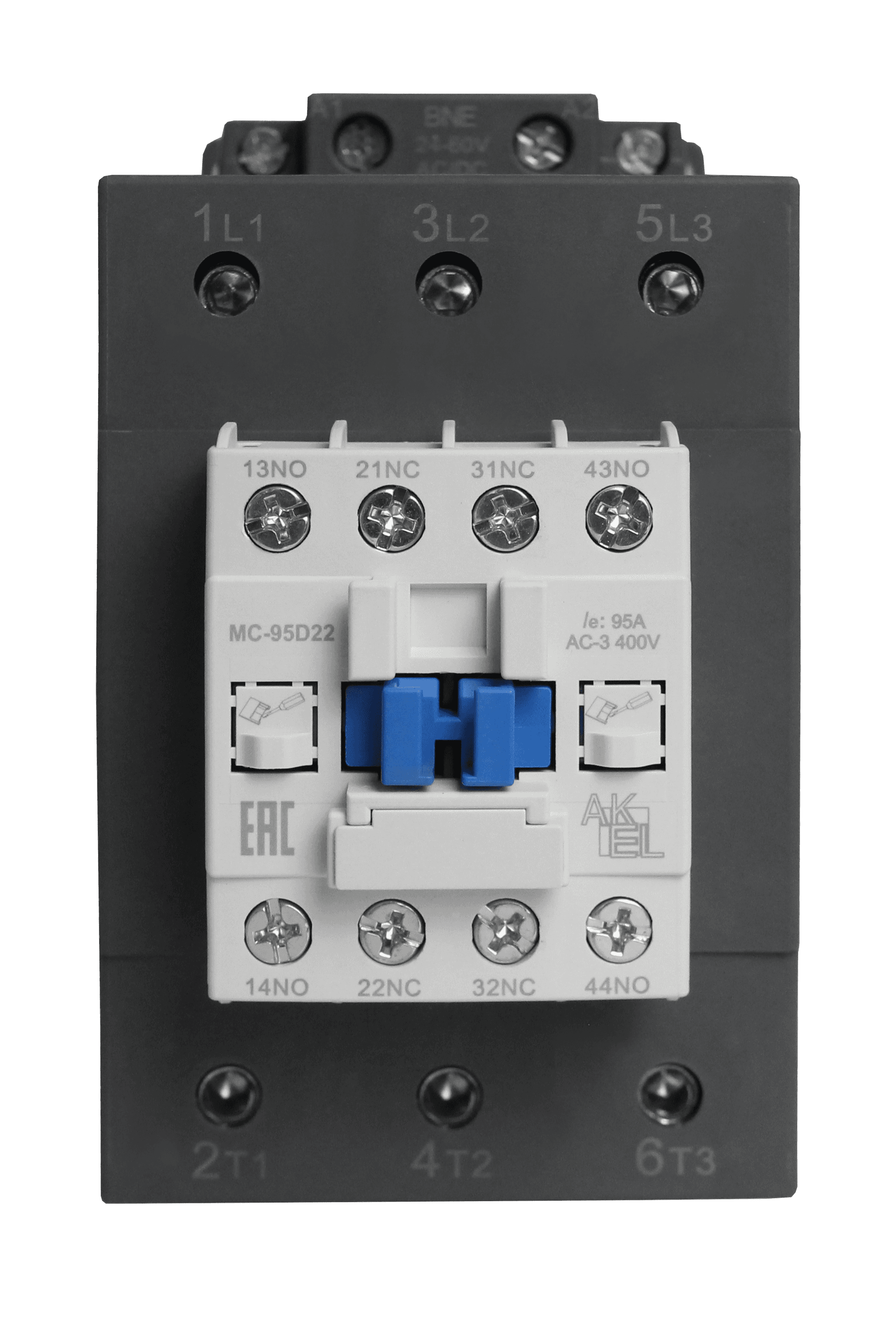 Контактор магнитный BA47 MC-95D22BNE 3P 2NO+2NC/95A/24~60VDC