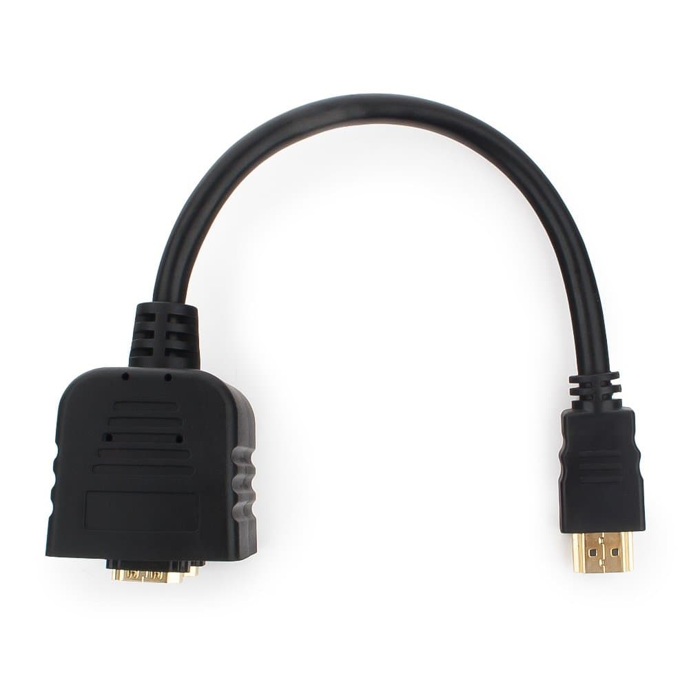 Разветвитель HDMI + HDCP v.1.4, 2x19F, Full-HD