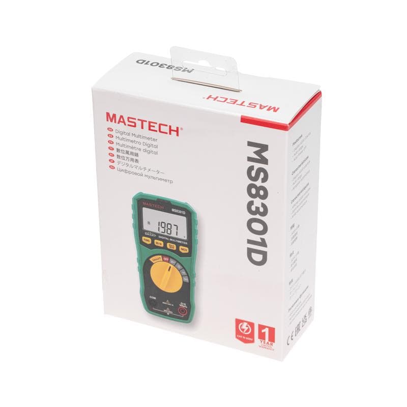 Мультиметр профессиональный SMART MS8301D MASTECH