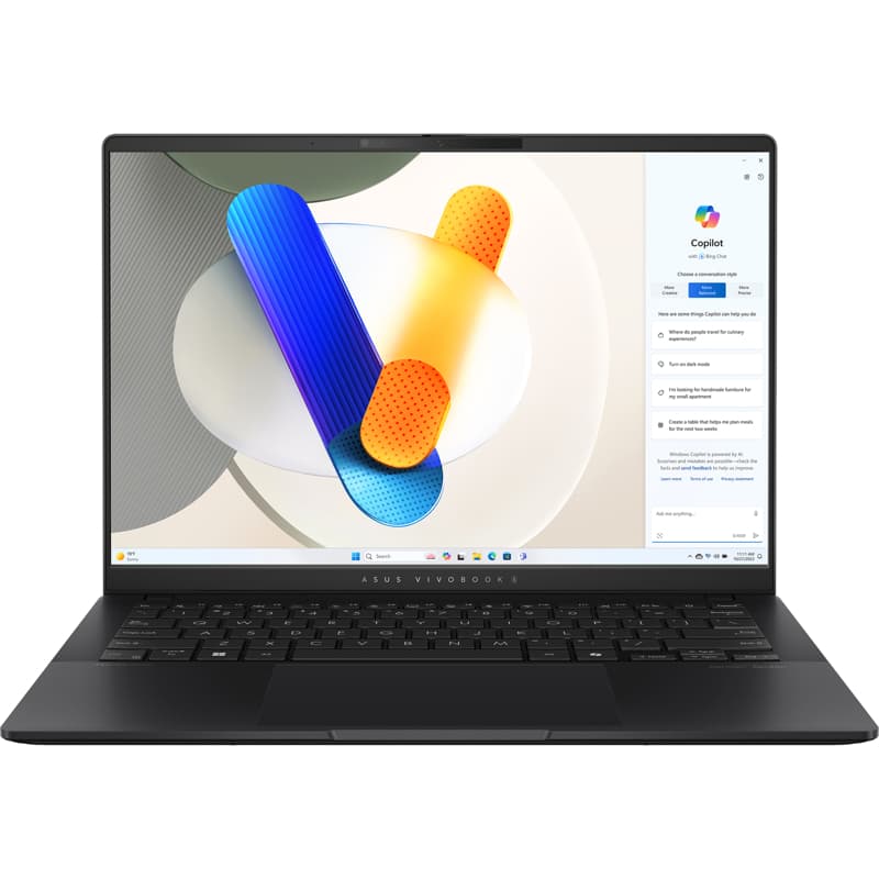 Ноутбук M5406NA-QD109 14'',1920x1200,AMD Ryzen 5 7535HS,3.8Ghz,16Gb,1Tb SSD,AMD Radeon,DOS