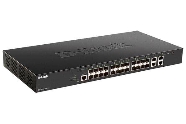 Коммутатор управляемый L2  28 портов RJ45/SFP 10000 (10G) Мб/с