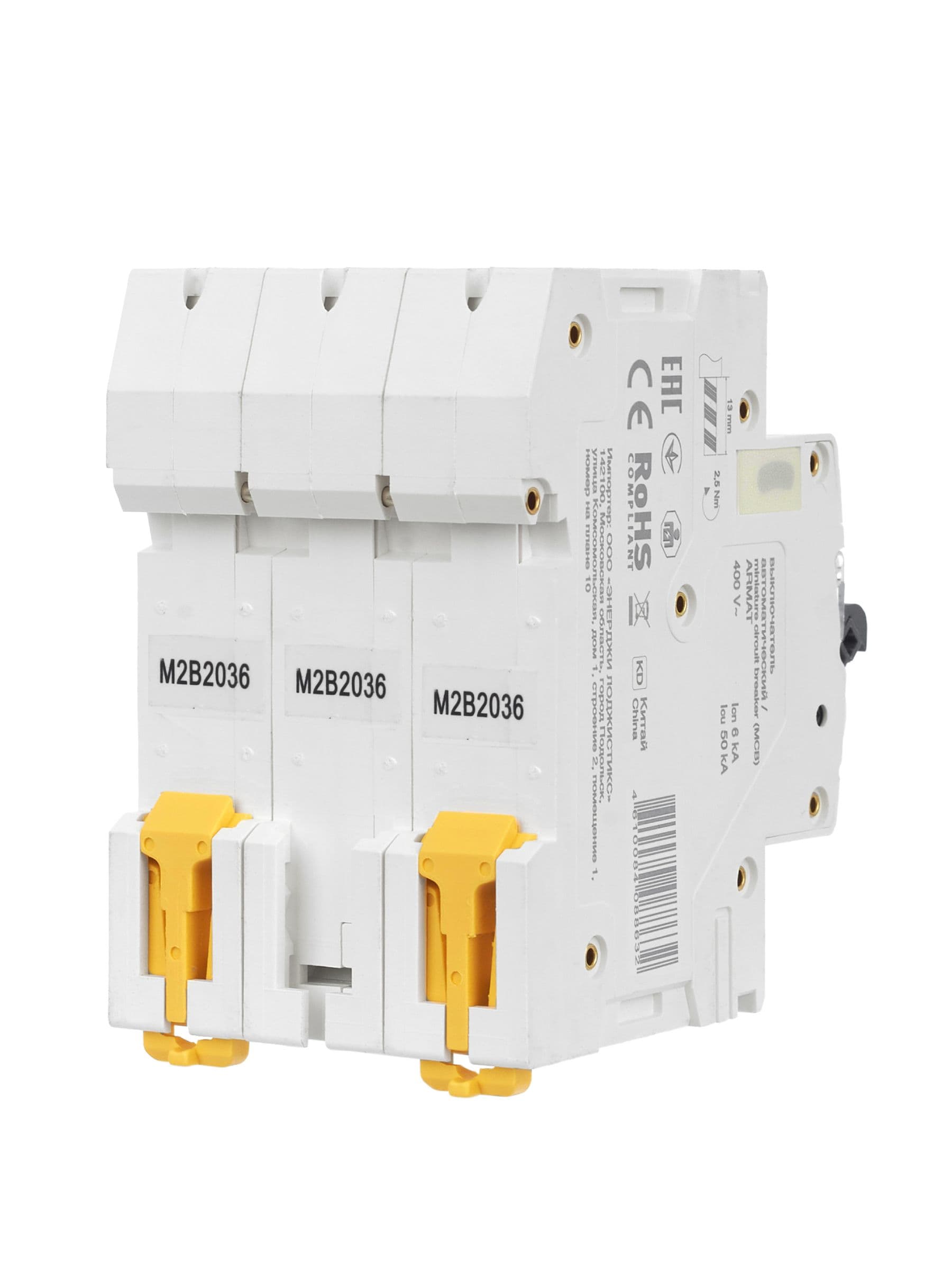 ARMAT Автоматический выключатель M06N 3P B 20А