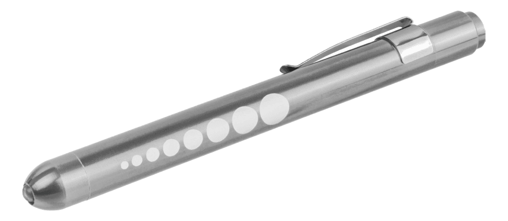 Фонарь светодиодный NPT-CM16-2AAA 0.2Вт LED 30лм 20м металл