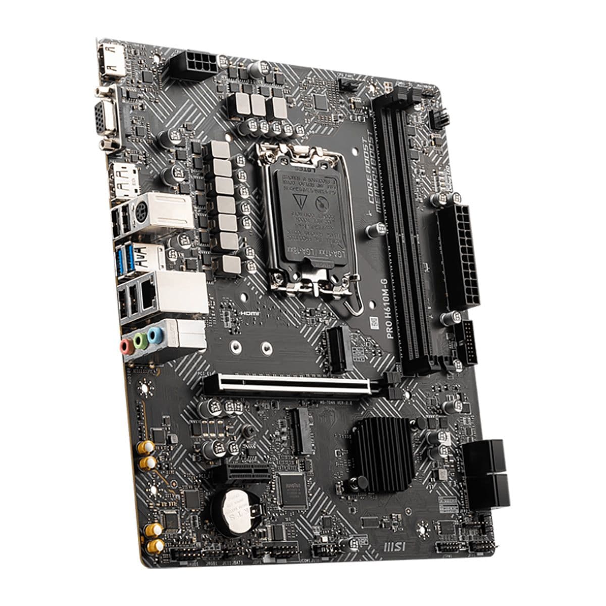 Материнская плата PRO H610M-G, Intel H610, Micro ATX