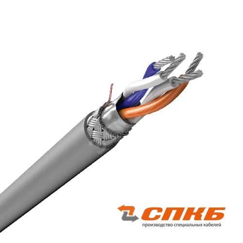 Кабель ТехноКИПнг(D) 2х2х0.60 серый