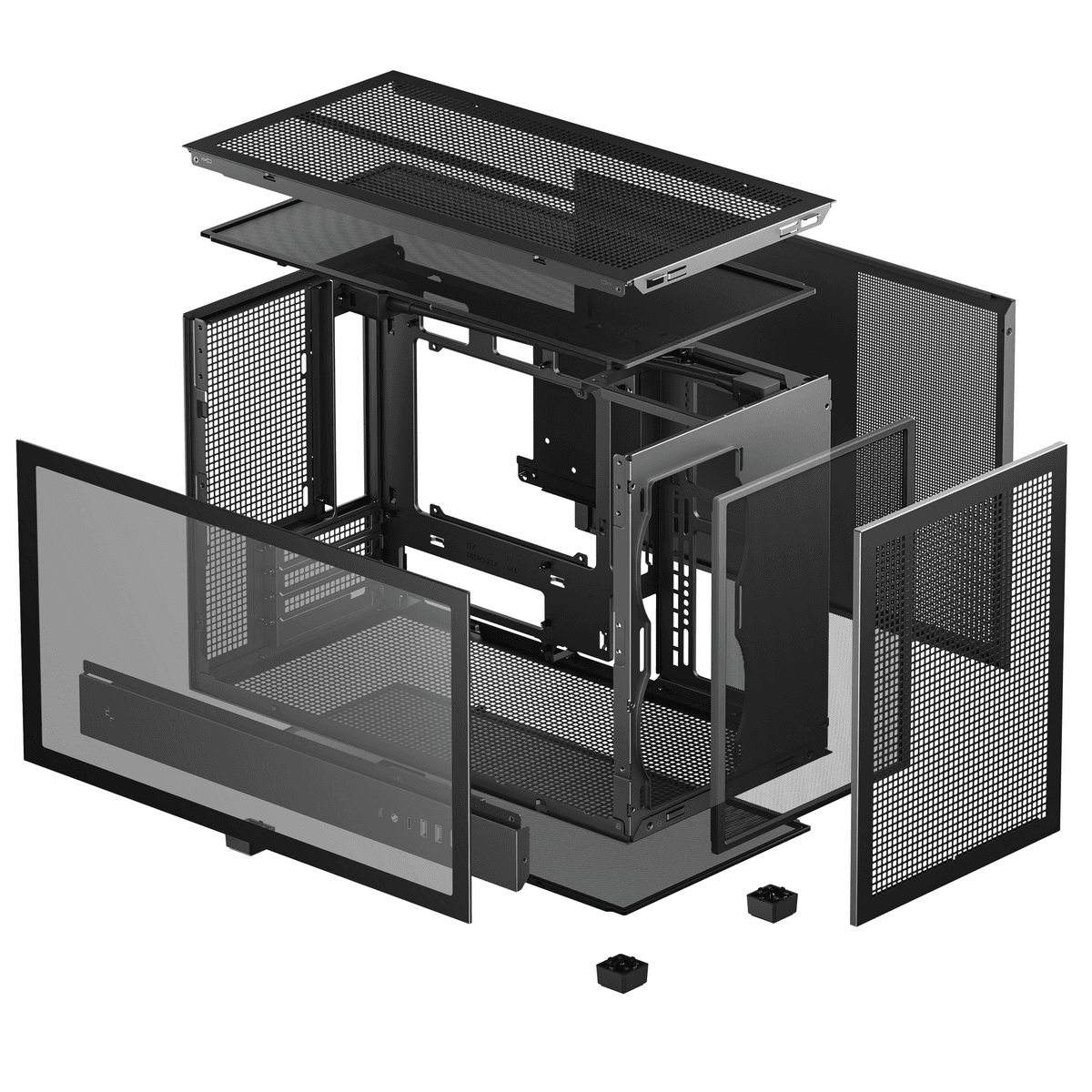 Корпус для ПК CH260, Mini Tower, Micro-ATX, компактный дизайн