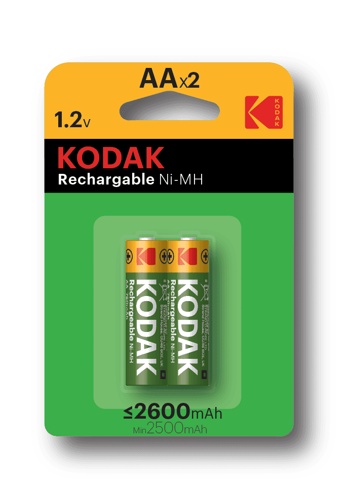Аккумуляторы NiMH (никель-металлгидридные) HR6-2BL 2600х800)