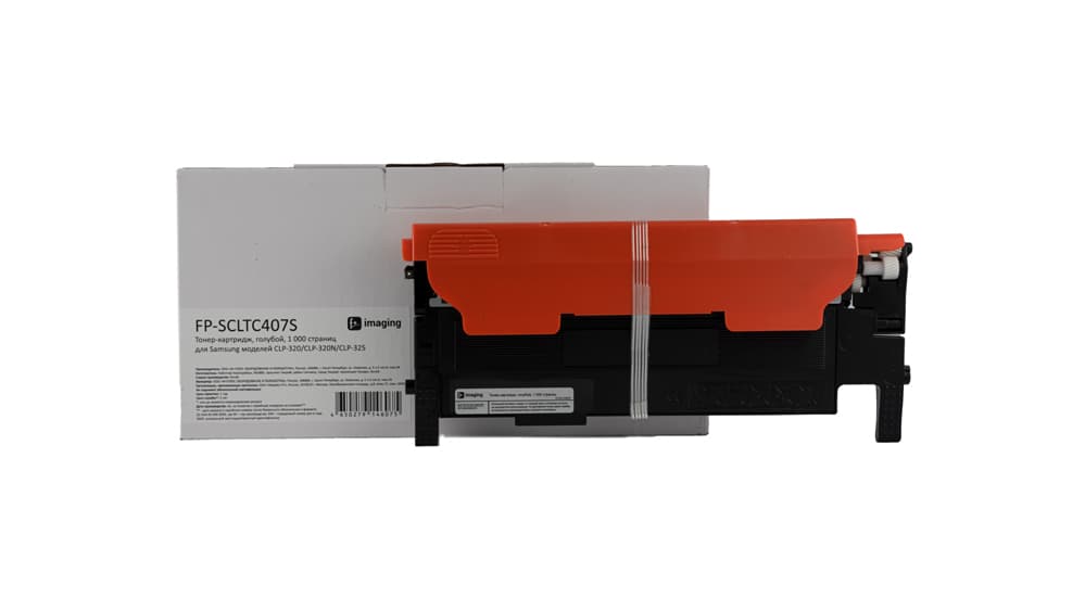 Тонер-картридж для Samsung CLP-320,CLP-320N,CLP-325, 1 000 стр., голубой