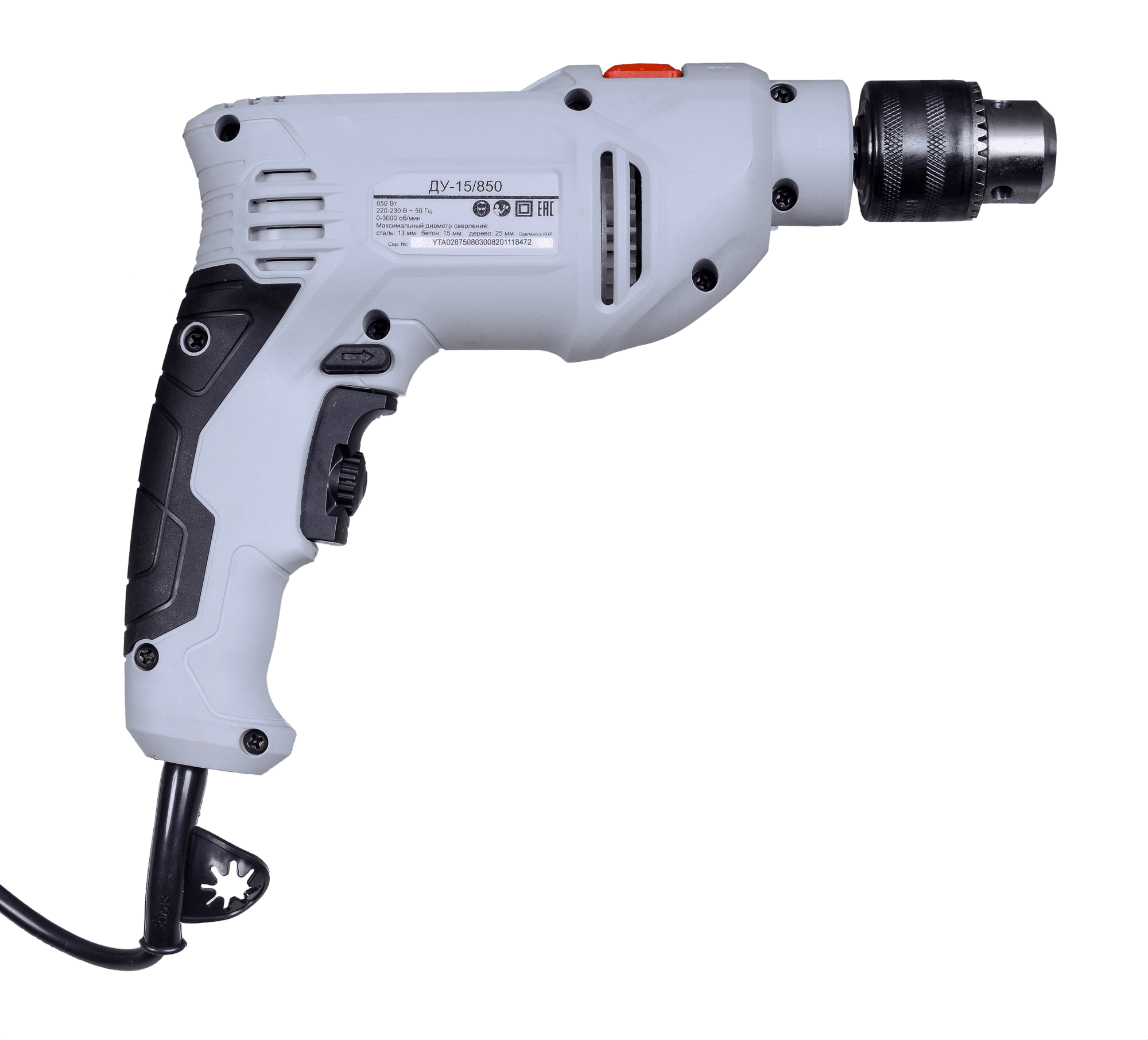 Дрель ударная ДУ-15/850