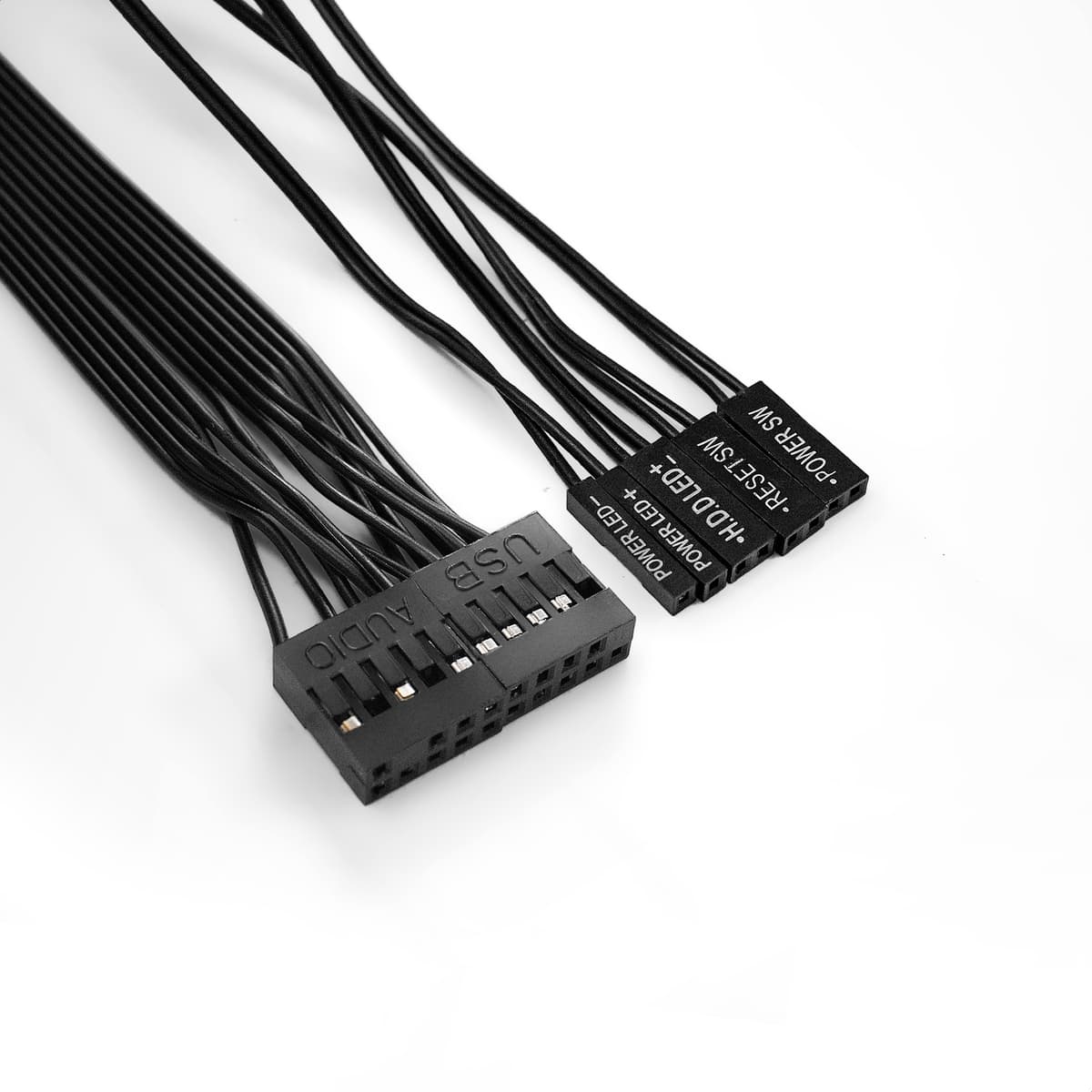 Корпус для ПК, Minitower, mATX, БП 400W, 2xUSB, аудио, чёрный