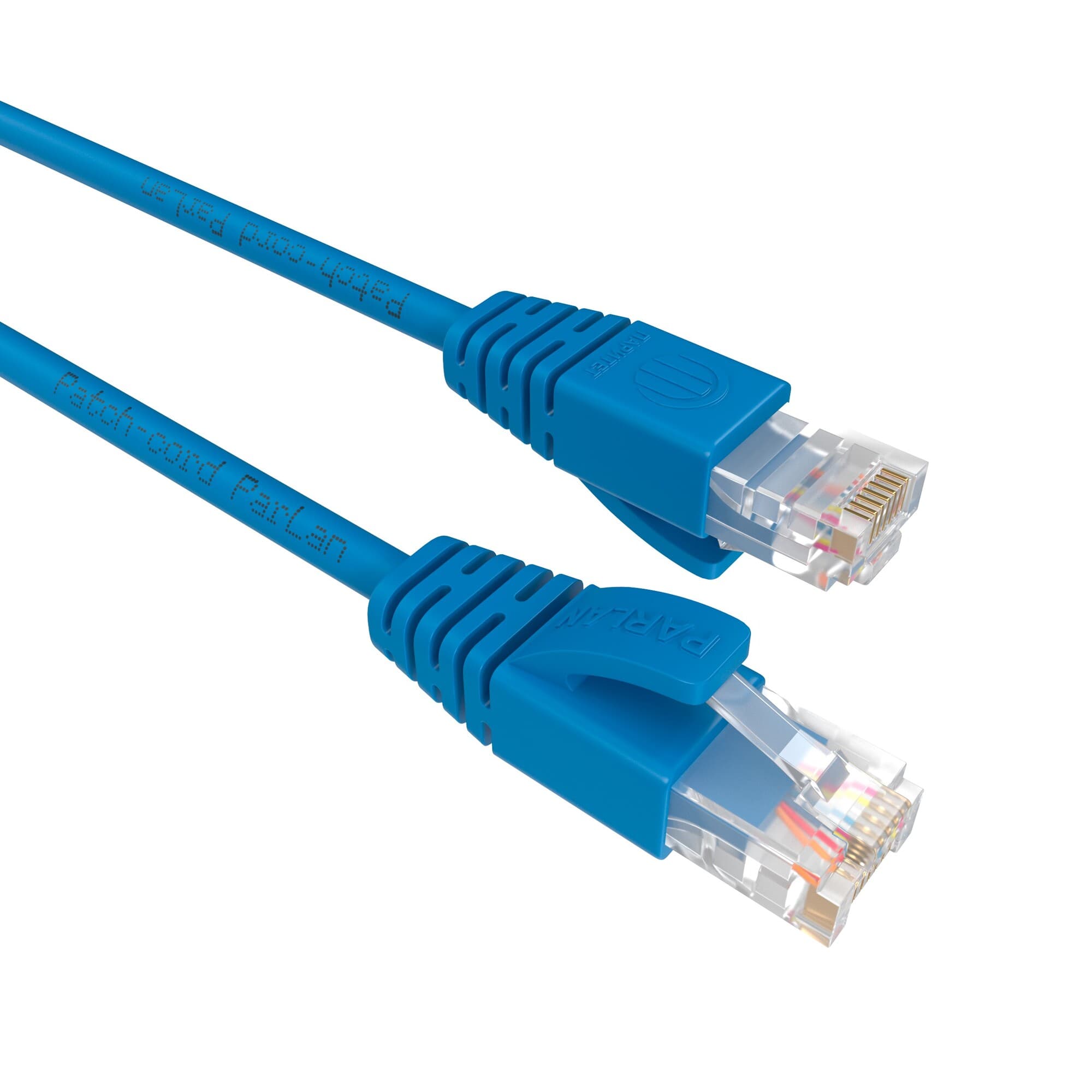 Патч-корд U/UTP Cat 5e ZH 4х2х0,48 Flex 9м синий