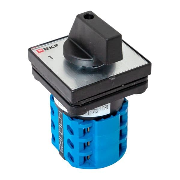 Переключатель кулачковый ПК-1-23 10А 3P 1-0-2 IP65 PROxima