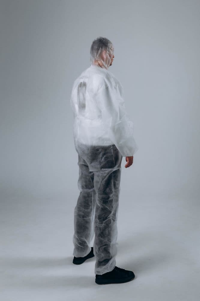 Комбинезон защитный плотность 40 г/м2, р. 4XL/180-188