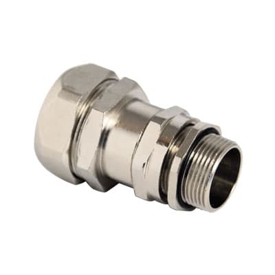 Муфта металлорукав-коробка DN 20 с уплотнением кабеля IP68 М20х15 D=8 - 12мм