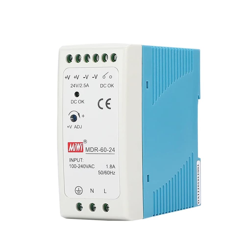Блок питания MIWI на DIN-рейку MDR-60-12