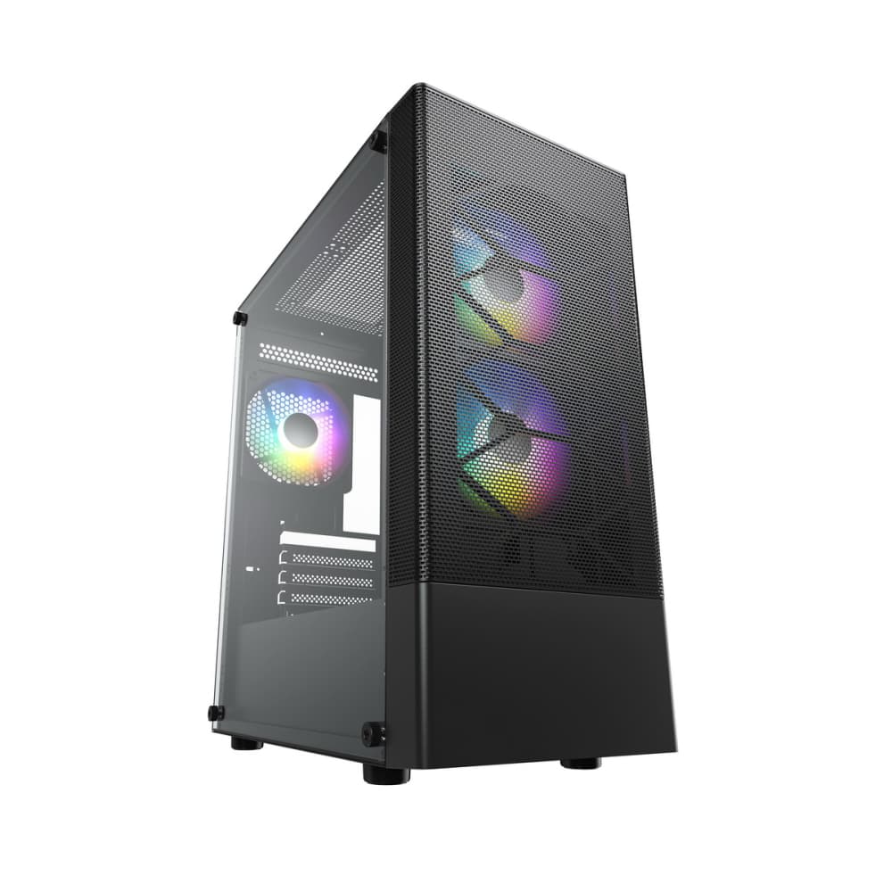 Корпус для ПК ACD Coffre 106Mini Tower, Micro-ATX, черный