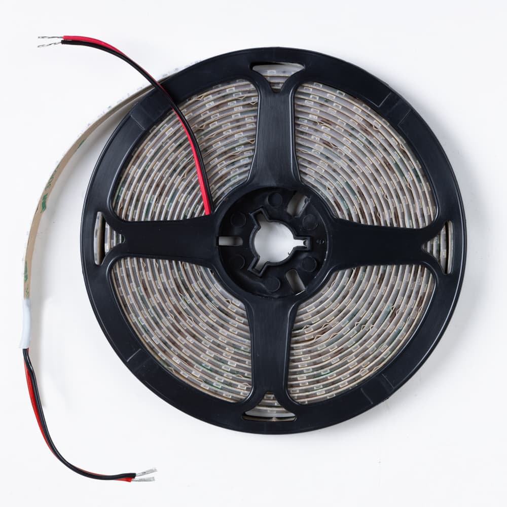 Лента светодиодная 9.6Вт/м 24В 3000К IP65 120 LED/м