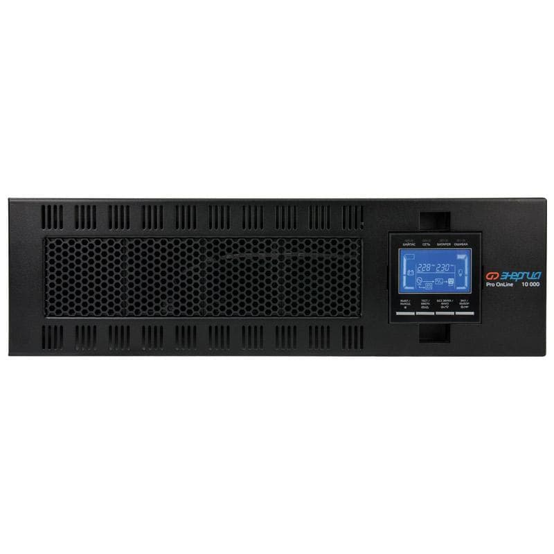 Источник бесперебойного питания Pro OnLine 10000 230В-192В Rack Tower,10000 ВA/8000 Вт, 1Ф/1Ф, 3U, LED-дисплей, без АКБ, Клеммная колодка, з/у 6А, DC 192В, RS232, USB, ModBus|SNMP(опционально)
