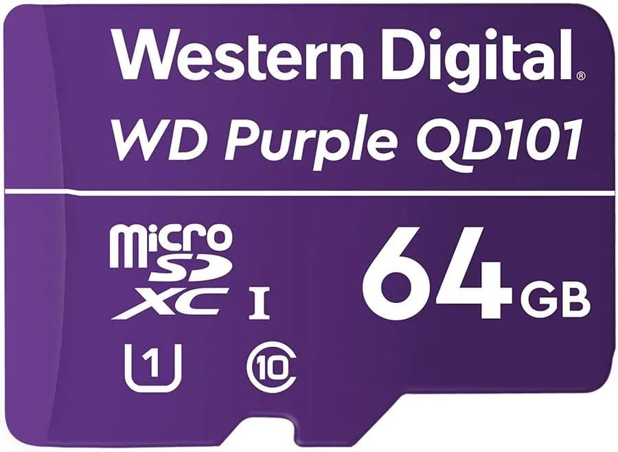 Карта памяти 64GB MicroSDXC Purple, Class 10, UHS-I U1