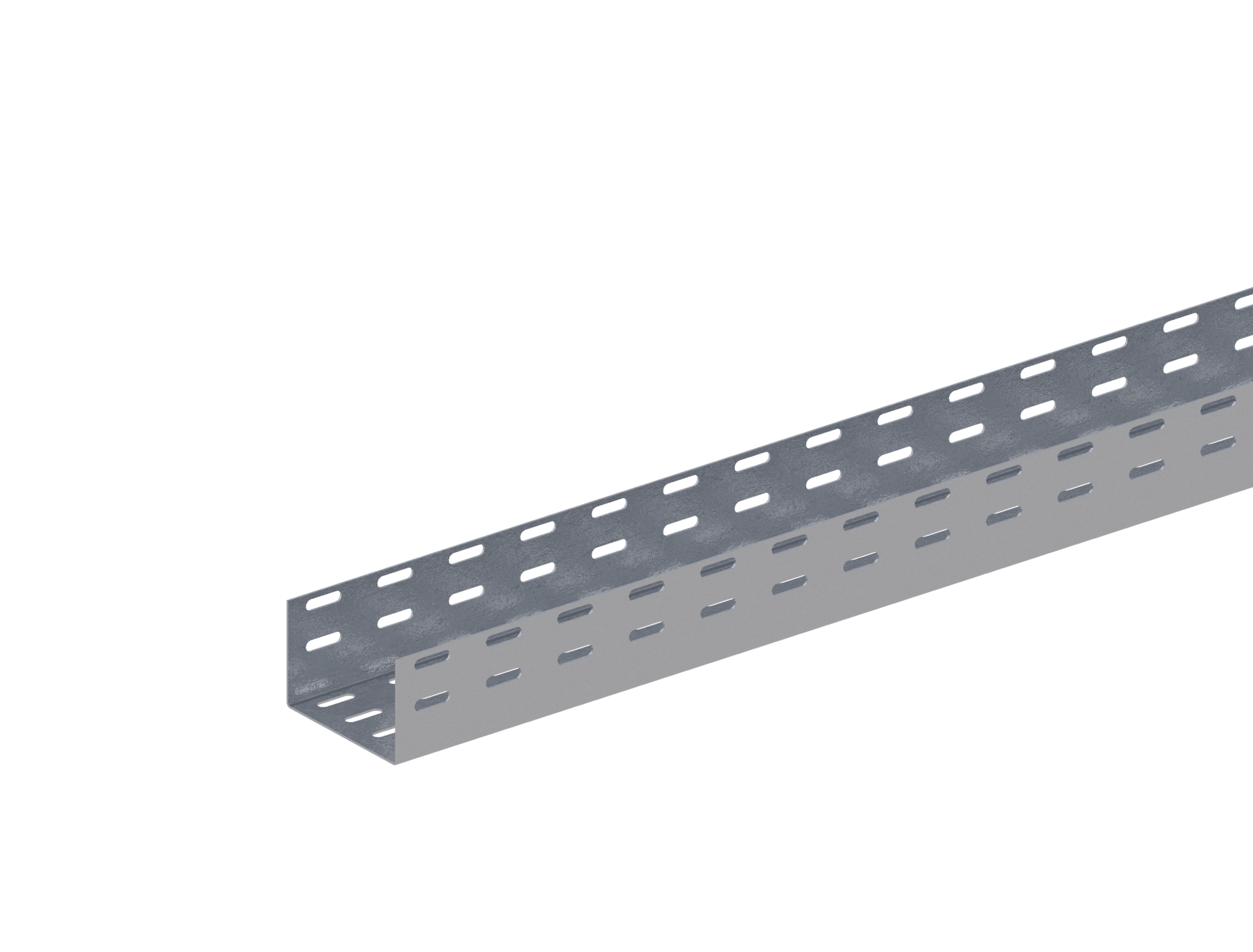Лоток перфорированный  100х65х2000 1.5 мм INOX (AISI304)