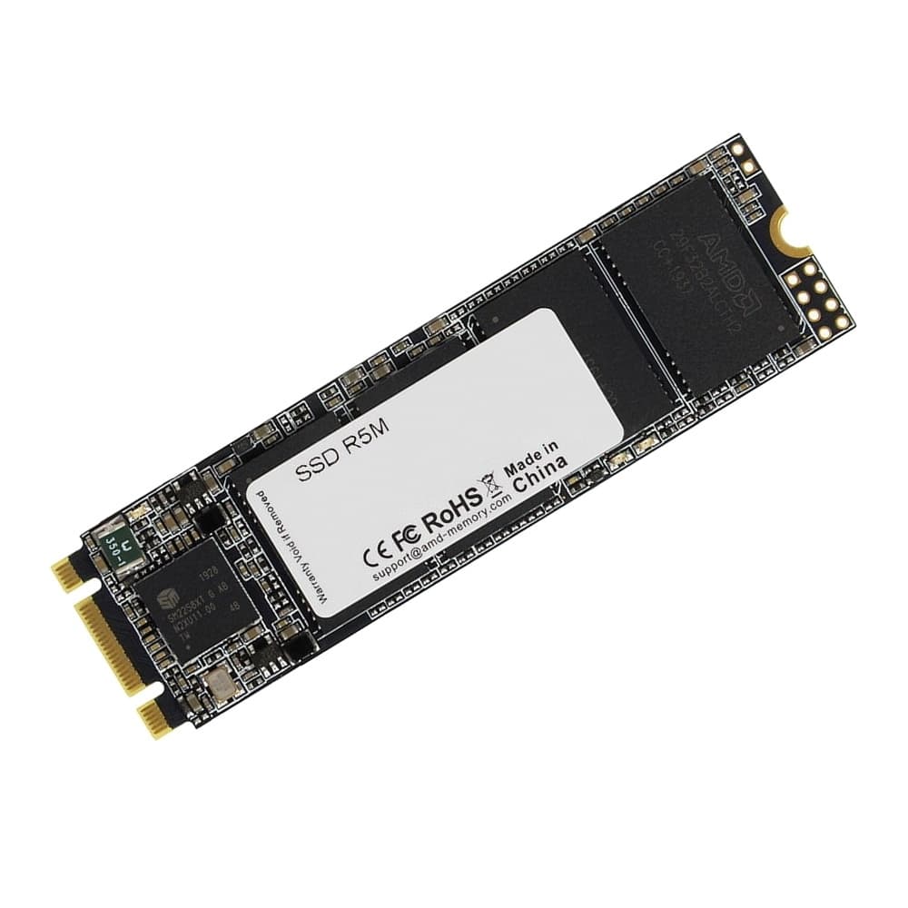 Твердотельный накопитель SSD M.2 2280 128GB, R5 Client, SATA, 3D NAND TLC