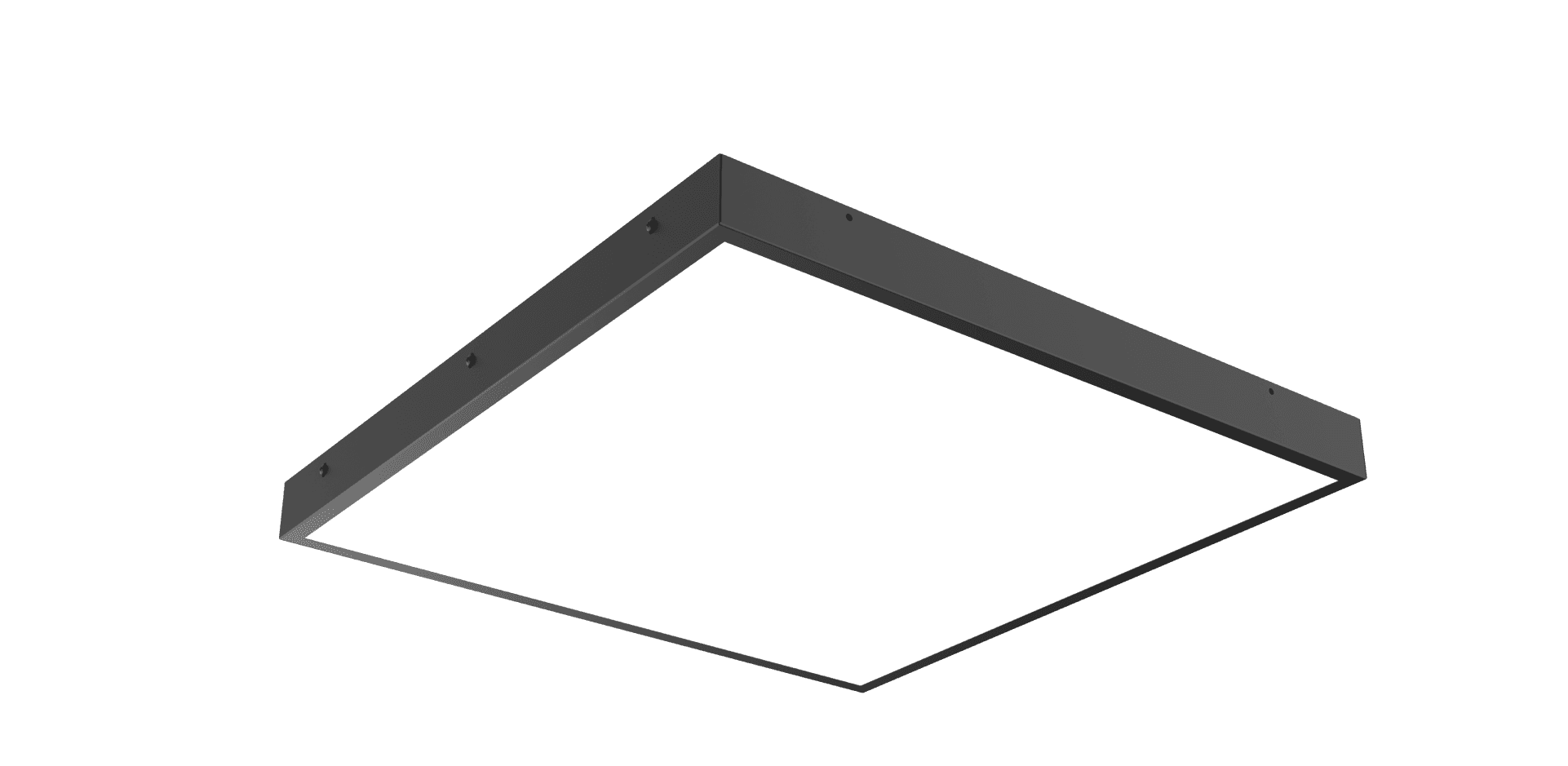 Светильник светодиодный подвесной Universal 595x595 P HB H 54 4000 W BK
